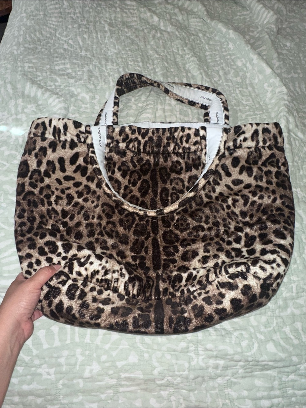 Dolce and Gabbana beach tote yes it’s authentic never used